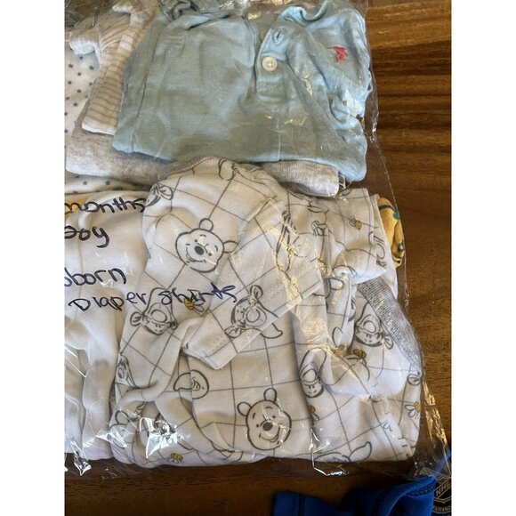 Lot Newborn/Infant (0-3 Months) Diaper Shirts - Picture 10 of 11